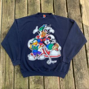 Vintage Disney Hip Hop Crewneck